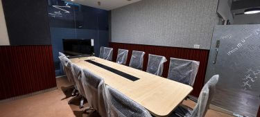 Meeting and discussion rooms for client calls and team meetings in the best coworking space in sector 62 noida